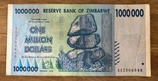 Zimbabwe banknote. million for sale  READING