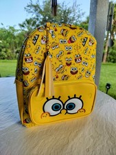 Mochila de bolso frontal Bob Esponja calça quadrada design 3D comprar usado  Enviando para Brazil
