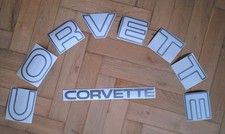 Corvette schriftzug frontschei gebraucht kaufen  Fürfeld, Biebelsheim, Hackenheim