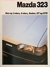 Mazda 323 brochure for sale Mazda 323 brochure for sale  BIGGLESWADE