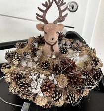 Adventgesteck schale hirsch gebraucht kaufen Adventgesteck schale hirsch gebraucht kaufen  Möhnesee