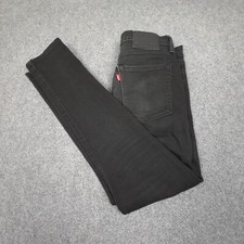 Levis Jeans Masculino 31 Preto Denim Skinny Fit Zíper Fly Roupa de Trabalho Casual Tamanho 31x30 comprar usado  Enviando para Brazil