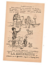 Poulbot. prospectus nozerette. d'occasion  Neaufles-Saint-Martin