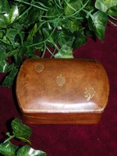 Boîte ancienne cuir d'occasion  Tours-