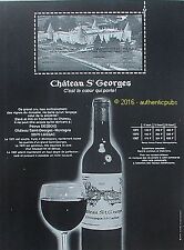 Publicite chateau georges d'occasion  Cires-lès-Mello