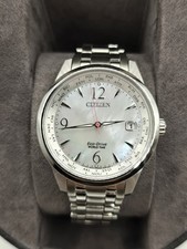 Relógio Citizen Eco-Drice World Time calendário perpétuo feminino FC8001-87D, usado comprar usado  Enviando para Brazil