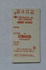Railway ticket 2402 for sale  REDCAR