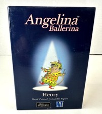 Boneco colecionável Angelina Ballerina Henry 40382 pintado à mão com Grã-Bretanha com caixa comprar usado  Enviando para Brazil