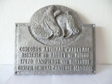 Plaque métal concours d'occasion  Tours-