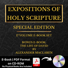 Expositions of Holy Scripture by Alexander Maclaren, (E-Book CD) ALL 17 Volumes comprar usado  Enviando para Brazil