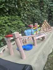 Kugelbahn murmelbahn holz gebraucht kaufen  Gelsenkirchen