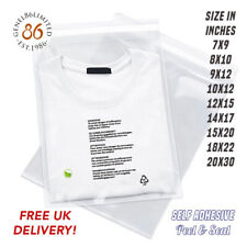 Garment bags clear for sale  LEICESTER