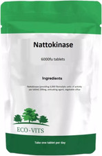 Comprimidos de alta resistência Nattokinase 6000FU | Suporte cardíaco e circulatório, usado comprar usado  Enviando para Brazil