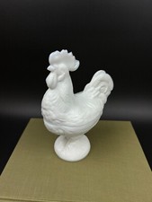 Milk glass rooster for sale  Elizabeth