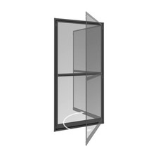 Moskitiera drzwiowa Windhager 03241 210 x 100 cm antracyt towar B, używany na sprzedaż  PL