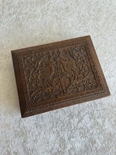 Holz schatulle schnitzereien gebraucht kaufen  Detmold