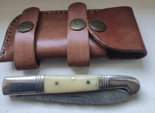 Damascus steel folding d'occasion  Expédié en Belgium
