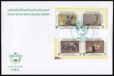 Libya 2008 WWF Fox - Conjunto IMPERFURADO (Libya Post FDC) #2 comprar usado  Enviando para Brazil