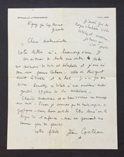 Jean cocteau lettre d'occasion  Paris XI
