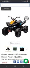 Kids mclaren 12v for sale  DUMBARTON