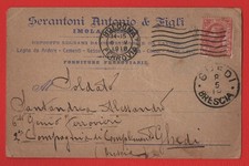 Cartolina commerciale pubblici usato  Bologna