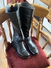 Ladies black boots for sale  BISHOP'S STORTFORD
