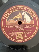 78rpm hmv b6245 for sale  BOURNEMOUTH