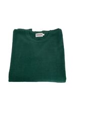 Camiseta 100% feminina cashmere gola redonda verde floresta cashmere feita à mão comprar usado  Enviando para Brazil
