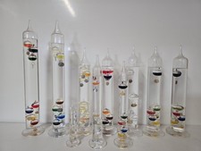 Galileo thermometer multicolou for sale  ENFIELD