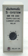 Relé de nivel de corriente Electromatic SM 115 220 SM115220 0-10 11 pines nuevo segunda mano  Embacar hacia Mexico