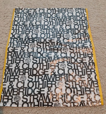 Antigo - Bolsa Plástica Logotipo Strawbridge & Clothier Preto, Branco e Amarelo Colecionável comprar usado Antigo - Bolsa Plástica Logotipo Strawbridge & Clothier Preto, Branco e Amarelo Colecionável comprar usado  Enviando para Brazil