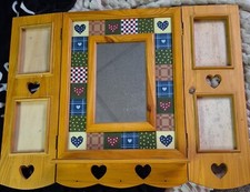 Wooden mirror picture for sale  Boyertown
