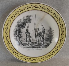 Beau plat ceramique d'occasion  Monnaie