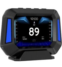 Usado, OBD/GPS HUD Car Gauge Head Up Display Speedometer Oil Temp Turbo Pressure Alarm comprar usado  Enviando para Brazil