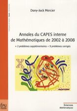 Annales capes interne d'occasion  France