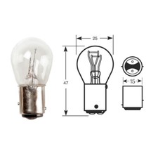 Bay15d bulb stop for sale  HULL