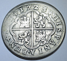 1723 spanish silver for sale  Escondido