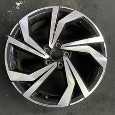 Roda OEM Volkswagen Usinada Preta Jetta GLI 18” 2022-2024 Fábrica 69650 comprar usado  Enviando para Brazil