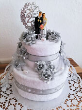 Silberhochzeit torte hochzeit gebraucht kaufen  Herten