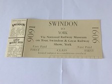 Railway ticket national for sale  NEW MILTON