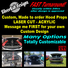 Suporte de capô personalizado para show de carro - Acrílico cortado a laser - Hot Rod para carro caminhão JDM comprar usado  Enviando para Brazil