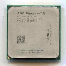 Processador AMD Phenom II X4 965 3.40GHz Quad-Core CPU AM3 HDZ965FBK4DGM Testado comprar usado  Enviando para Brazil