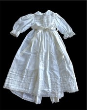 Vintage embroidered baptism for sale  Shipping to Ireland