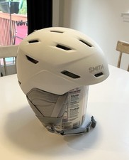 Capacete de snowboard Smith Mirage MIPS adulto feminino grande 59-63 cm branco fosco novo  comprar usado  Enviando para Brazil