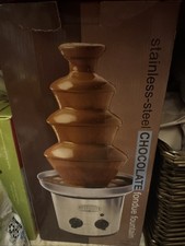 Fonte de fondue de chocolate Nostalgia Electrics aço inoxidável NOVA comprar usado  Enviando para Brazil