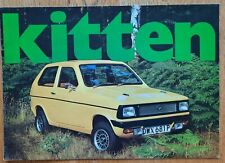 1977 reliant kitten for sale  BERKHAMSTED