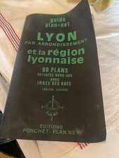 Plan guide lyon d'occasion  Tulette