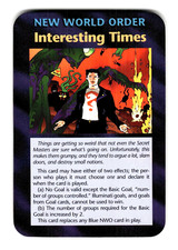 Interesting times card for sale  South Shore