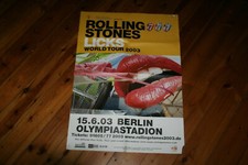 Rolling stones tourposter gebraucht kaufen  Berlin