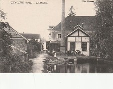 Cpa chaussin moulin d'occasion  Cahors